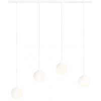 Aldex Bosso lampa wisząca 4x10 W biała 1087L
