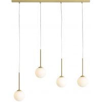 Aldex Bosso lampa wisząca 4x10 W złota 1087L40