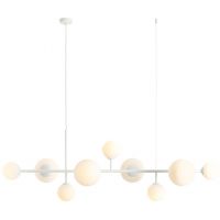 Aldex Dione lampa wisząca 9x10 W biała 1092N