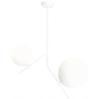 Aldex Gallia lampa podsufitowa 2x15 W biała 1095PL_H