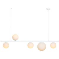 Aldex Garda lampa wisząca 5x40 W biała 1099F