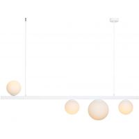 Aldex Garda lampa wisząca 1x40 W biała 1099L