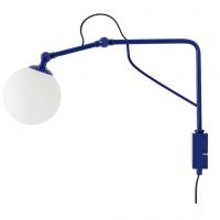 Aldex Soho Glass kinkiet 1x10 W niebieski 1105C25_D