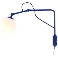 Aldex Soho Glass kinkiet 1x10 W niebieski 1105C25_M