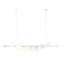 Aldex Wave lampa wisząca 7x10 W biała 1115T