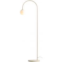 Aldex Una lampa stojąca 1x10 W kremowa 1116A9