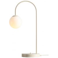 Aldex Una lampa stołowa 1x10 W kremowa 1116B9