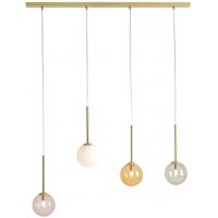 Aldex Bosso lampa wisząca 4x5 W multikolor 1119L40