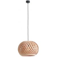 Aldex Nature lampa wisząca 1x15 W drewno 1123G_M