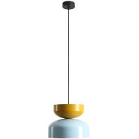Aldex Tula lampa wisząca 1x15 W niebieska/żółta 1132G29_14_C