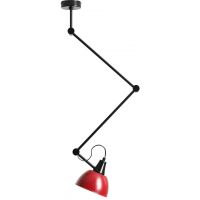 Aldex Aida lampa podsufitowa 1x15 W czerwona 1141PL_G3_15