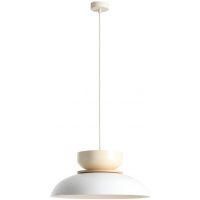 Aldex Aldo lampa wisząca 1x15 W biała/beżowa 1152G2_9_J