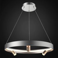 Altavola Design Spectra No.3  lampa wisząca 1x25W + 3x5W LED szary/złoty LA114/P_60_3+1_grey_gold