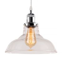 Altavola Design New York Loft lampa wisząca 1x40W chrom/przezroczysty LA040/P_chrom