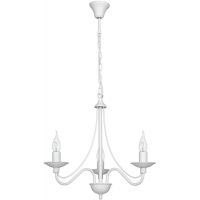 Aldex Róża lampa wisząca 3x10 W biała 397E