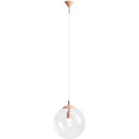 Aldex Globe lampa wisząca 1x15 W różowa 562G11