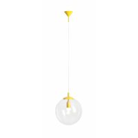Aldex Globe lampa wisząca 1x15 W żółta 562G14