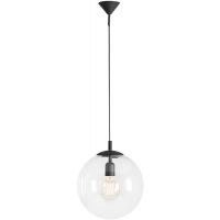 Aldex Globe lampa wisząca 1x15 W czarna 562G5