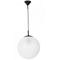 Aldex Globe lampa wisząca 1x15 W biała/czarna 562G6