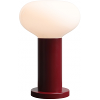 Aldex Flo S lampa stołowa 1x10 W czerwona 7000B27_S