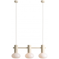 Aldex Flo III lampa wisząca 3x10 W kremowa 7000E9_S