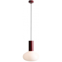 Aldex Flo M lampa wisząca 1x10 W czerwona 7000G27_M