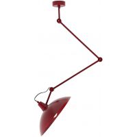 Aldex Melos lampa podsufitowa 1x15 W czerwona 808PL_G15