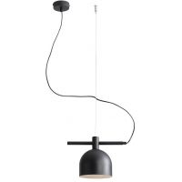 Aldex Beryl lampa wisząca 1x15 W czarna 976G1