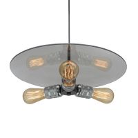 Altavola Design Techno Loft lampa wisząca 3x60W chrom LA017/P3_chrom