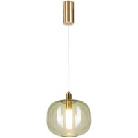 Altavola Design Polar lampa wisząca 1x6 W zielona-złota LA019/P_green