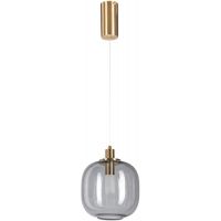 Altavola Design Polar lampa wisząca 1x6 W przydymiona-złota LA019/P_grey