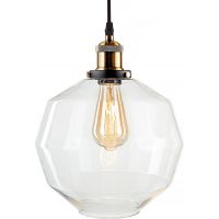 Altavola Design New York Loft lampa wisząca 1x40W mosiądz/przezroczysty LA033/P