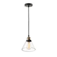 Altavola Design New York Loft lampa wisząca 1x60W mosiądz/przezroczysty LA034/P