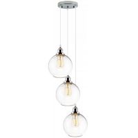 Altavola Design New York Loft lampa wisząca 3x40 W chrom-przezroczysta LA035/CO3_chrom