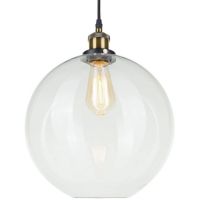 Altavola Design New York Loft lampa wisząca 1x40 W mosiądz-przezroczysta LA035/P_MAX