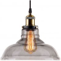 Altavola Design New York Loft lampa wisząca 1x40 W mosiądz-przydymiona LA040/P_smoky