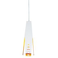 Altavola Design Origami lampa wisząca 1x40W biały/pomarańczowy LA044/P_white-orange
