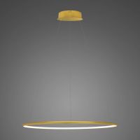 Altavola Design Ledowe Okręgi No.1 lampa wisząca ściemnialna 1x23 W złota LA073/P_60_in_2700K_gold_dimm