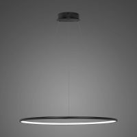 Altavola Design Ledowe Okręgi lampa wisząca 1x43W LED czarna LA073/P_80_in_3k_43W_black