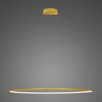 Altavola Design Ledowe Okręgi lampa wisząca 1x45 W złota LA073/P_120_in_3k_gold_dimm