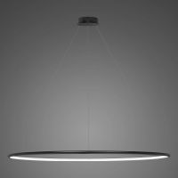 Altavola Design Ledowe Okręgi lampa wisząca 1x68W LED czarny LA073/P_180_in_4k_black