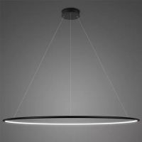 Altavola Design Ledowe Okręgi lampa wisząca 1x87W LED czarny LA073/P_230_in_3k_white