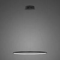 Altavola Design Ledowe Okręgi lampa wisząca 1x15W LED czarny LA073/P_40_in_3k_black