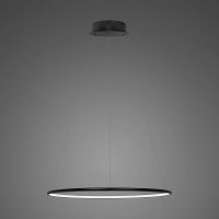 Altavola Design Ledowe Okręgi lampa wisząca 1x15W LED czarny LA073/P_40_in_3k_black_dimm