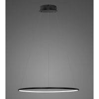 Altavola Design Ledowe Okręgi lampa wisząca 1x21W LED czarny LA073/P_40_in_4k_21W_black