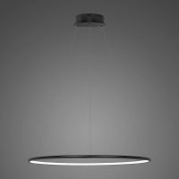 Altavola Design Ledowe Okręgi lampa wisząca 1x23W LED czarny LA073/P_60_in_4k_black
