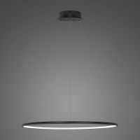 Altavola Design Ledowe Okręgi lampa wisząca 1x23W LED czarny LA073/P_60_in_4k_black_dimm