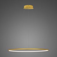 Altavola Design Ledowe Okręgi No.1 lampa wisząca ściemnialna 1x30 W złota LA073/P_80_in_3k_gold_dimm