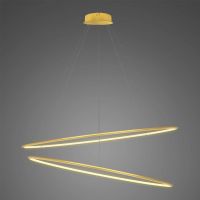 Altavola Design Ledowe Okręgi lampa wisząca 83 W złota LA074/P_120_in_3k_gold