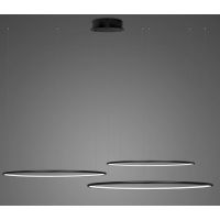 Altavola Design Ledowe Okręgi lampa wisząca 99W LED czarny LA075/CO3_80_in_4k_99W_black